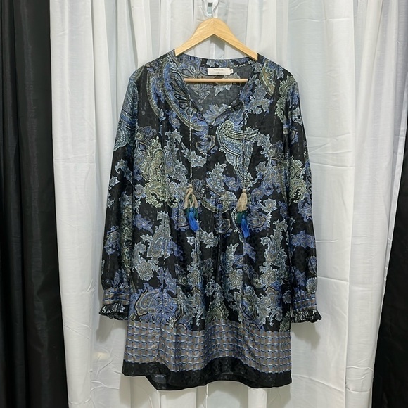 Cream Tops - Cream Boho Style Top